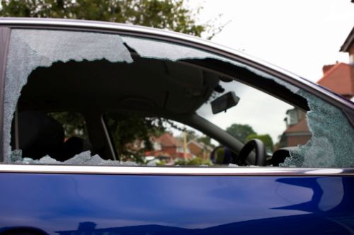couple reviewing auto insurance documents together