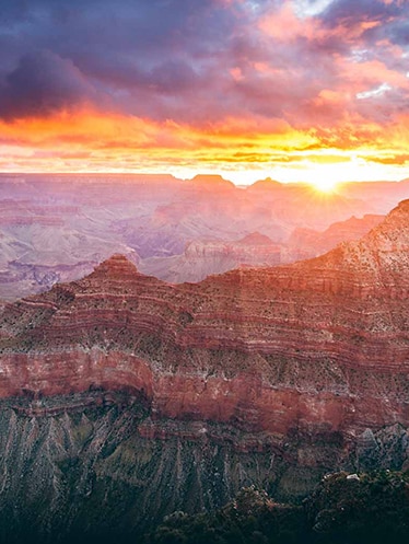 Grand Canyon National Park in northern Arizona
