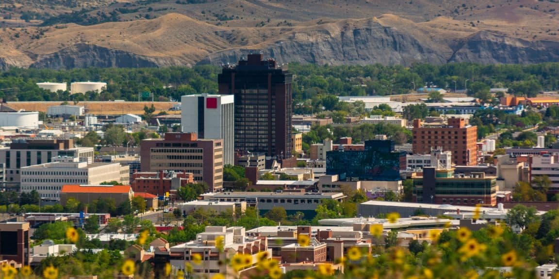 View of Bozeman skyline