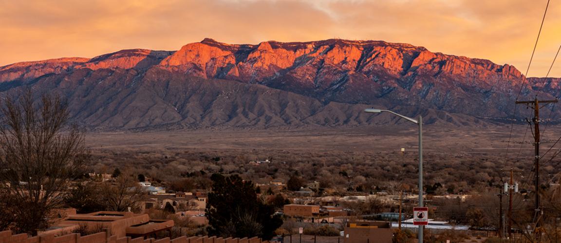 Desert mountain landscape