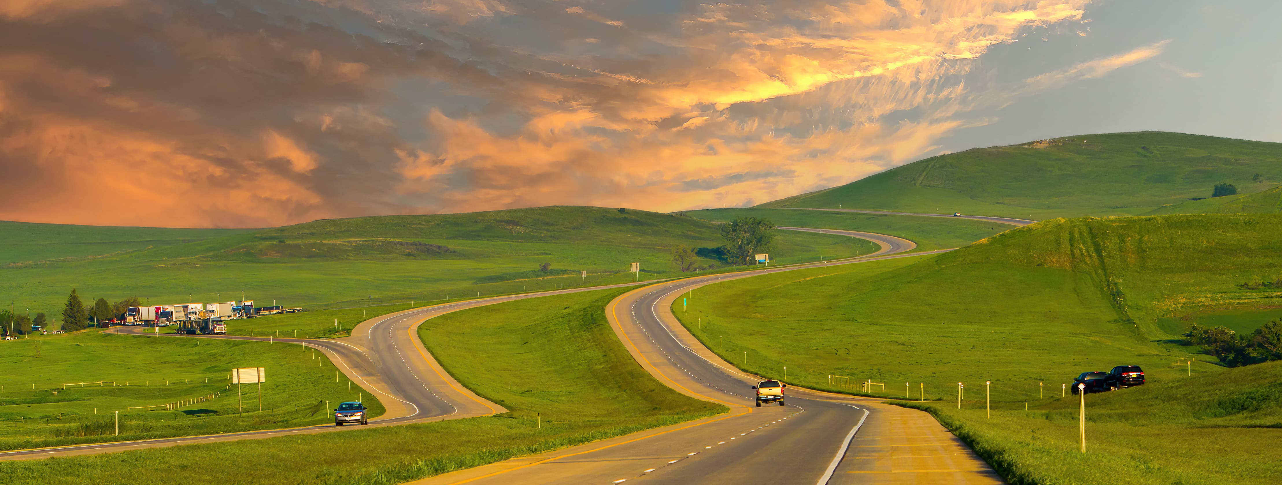 Black hills of North Dakota