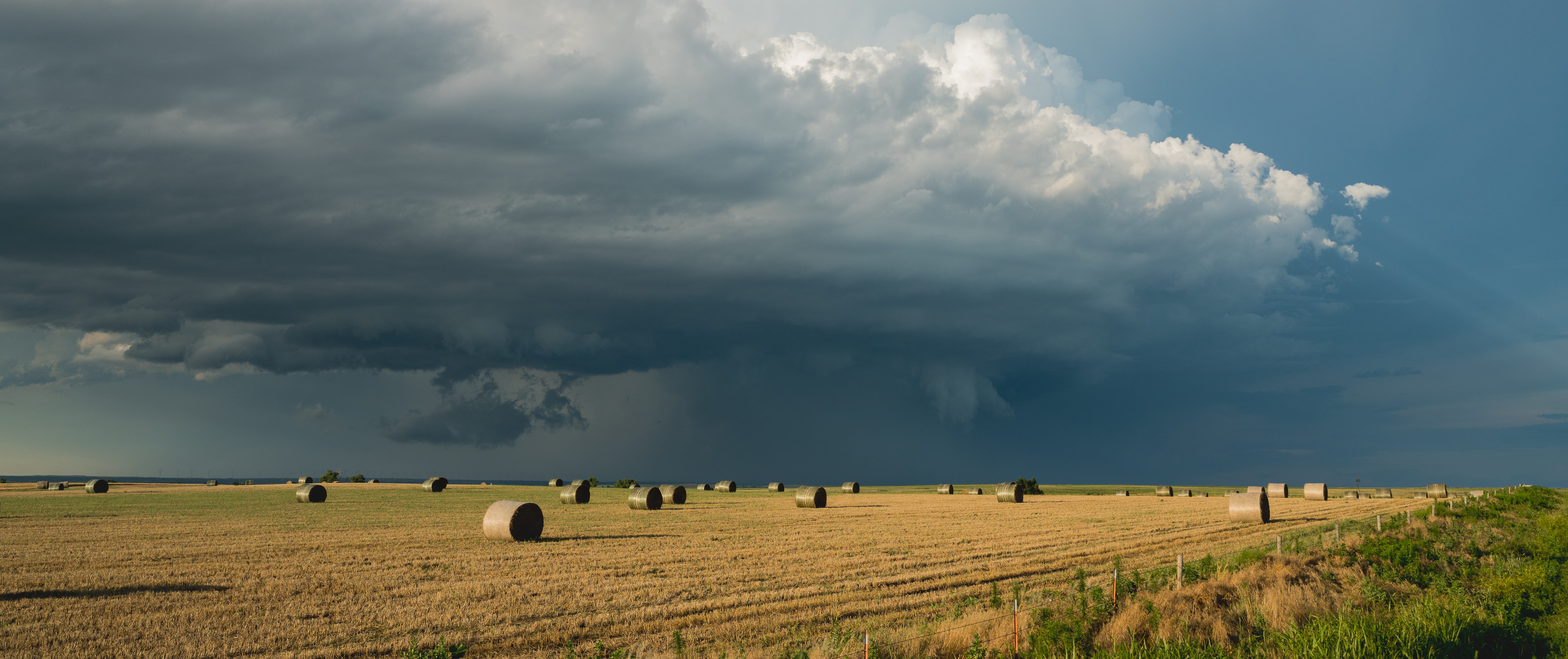 View of a field in Oklahoma