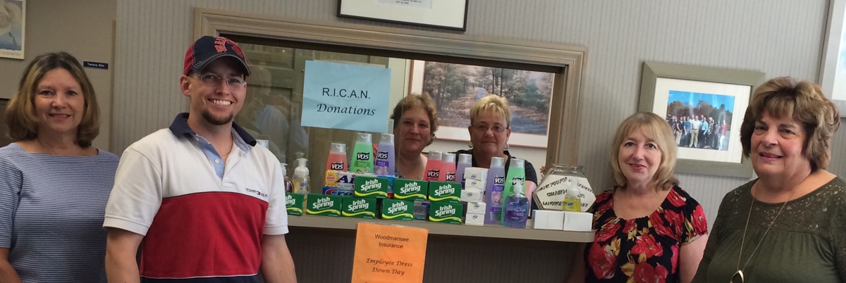 agents collect personal care items to donate